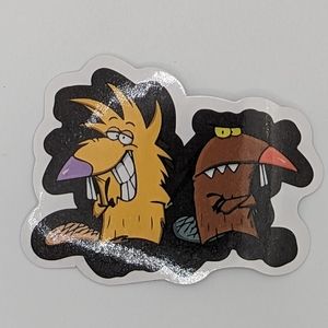 Angry Beavers Sticker